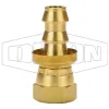 Female NPSM Swivel x Push-on Hose Barb Ball Seat