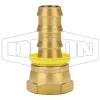 Female NPSM Swivel x Push-on Hose Barb Ball Seat