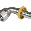 Female 37 degree JIC 45 degree swivel elbow