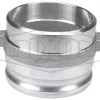 Cam & Groove Adapter Butt Weld to Schedule 40 Pipe/Socket Weld to Nominal Tubing