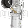 4" Bay-Lite Alum Tall Drop Elbow w/ 4" Coupler