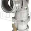 Bay-Lite Elbow, Side Seal, 4" Male Adapter and Locking Ring