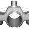 Uni-Hinge Process Hex Pipe Hanger Weld Mount
