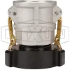 Cam & Groove Type D x Female NST (NH) Swivel Adapter