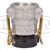 Cam & Groove Type D x Female NST (NH) Swivel Adapter