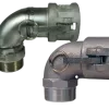 cam and groove type B 90deg elbow coupler x male thread