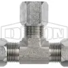 flareless male tube union tee