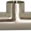 Polished Short Weld Tee