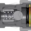 t series high pressure ball interchange coupler female 3tf3 half