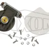 swing check valve kit complete rebuild metal seat flapper assembly 