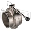lockout handle for butterfly valve with prox