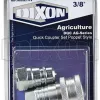 AG-series poppet coupler and plug set